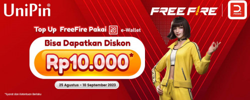 Top up Diamonds Free Fire Pakai DOKU e-Wallet bisa Dapatkan Potongan Rp10.000!